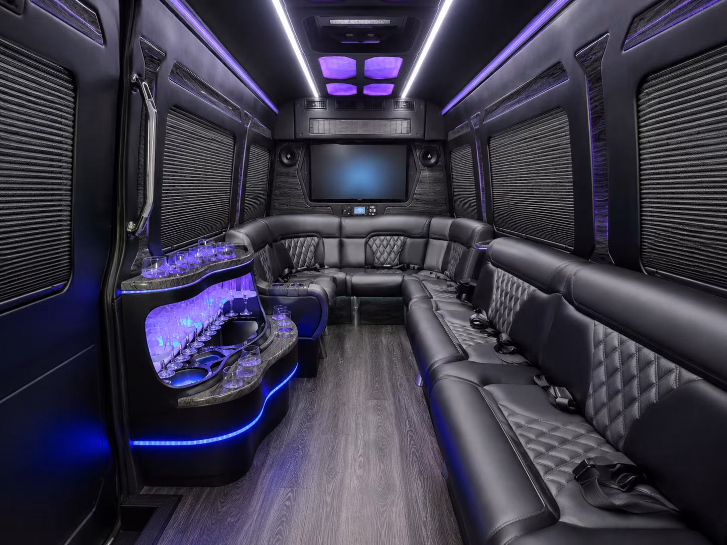 bristol 40 passenger party bus
