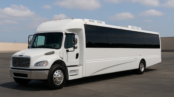 Exterior of Charter Bus Company Bristol's 15 Passenger Minibus in Bristol