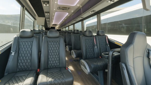bristol 15 passenger minibus inside