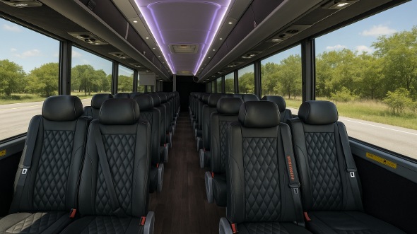 bristol 18 passenger minibus inside