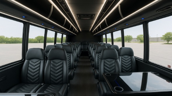 bristol 35 passenger minibus inside